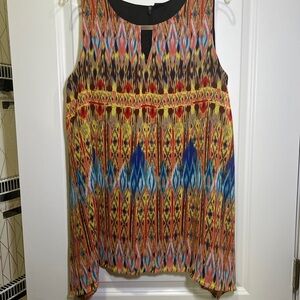 Colorful Sleeveless Top